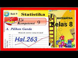 Over 80% new & buy it now; Uji Kompetensi 9 No 1 11 Matematika Kelas 8 Hal 263 Statistika Gucil Chanel Youtube