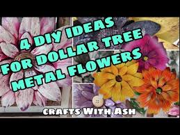 Check spelling or type a new query. 4 Ideas For The Dollar Tree Metal Flowers High End Youtube