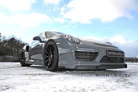 Urban turbo rs aero spoiler lip kit Porsche 911 Turbo S As Downforce Ii By Moshammer