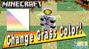 To change your biome replace the number after grass: How You Can Get Different Biome Grass Color In Minecraft Java Change The Color Map Youtube