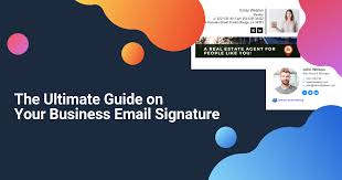 Check the visual size of the signature. The Ultimate Guide How To Make The Most Of Your Business Email Signatures
