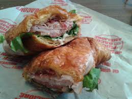 Turkey Bacon Club On A Cheese Croissant Tim Hortons Cheese Croissant Lunch Turkey Bacon
