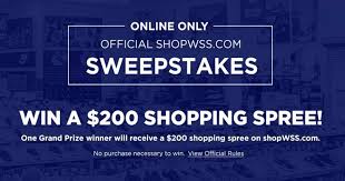 Getting gift cards can be very useful. Shop Wss Shopping Spree Giveaway Julie S Freebies