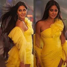 Katrina Kaif In Yellow Dress Dresses Katrina Kaif Images Katrina Kaif