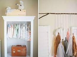 How to organize baby clothes without a closet. Nurseries Without Closets Project Nursery