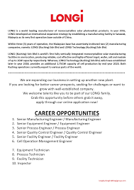 Longi devotes to optimize the slicing and final inspection process, and improve the productivity and yield continuously, and satisfy customer requirement for quality and capacity. Longi Kuching Posts Facebook