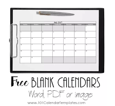 Download your free 2021 printable calendar. Free Editable Calendar Templates 101 Different Designs