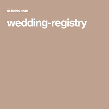 Wedding Registry Wedding Registry Wedding Registry