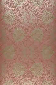 Carta da parati vintage, rosa antico e verde. Carta Da Parati Marrakesh Rosa Antico Carta Da Parati Degli Anni 70