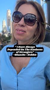 I love the glimpses of hope and brightness we get from the glorious  strangers that we meet. Even