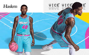 Miami heat vice city (blue) jersey. 2019 20 Miami Heat Vice Uniform Collection Miami Heat