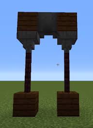 Small Arch W Cauldron And Hoppers 101 Minecraft Build Hacks Minecraft Architecture Minecraft Buildings Minecraft
