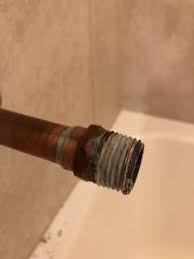 Bathtub faucet replacement copper pipe. Any Plumbers Out There Bathtub Spout Problem Everything Else Bass Fishing Forums