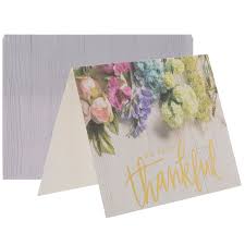 Black & white striped thank you cards. Shiplap Floral Thank You Cards Hobby Lobby 2037075