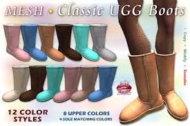 Second Life Marketplace Promo Mesh Classic Ugg