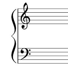La clé de fa ressemble à un chiffre « 7 » arrondi, assorti. Lire Les Partitions De Piano Cles Et Notes