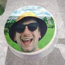 PRE-CUT Custom Edible Image Cake Topper Your Photo Logo Cupcakes Cookies  Cake Personalized