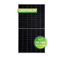 HJT Bifacial Double Glass Commercial Solar Panels 750W 730W 700W 210mm High  Efficiency Mono PV Module