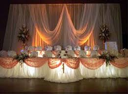 Tulle Net The Tulle And Net Network Decoration Bridal Party Tables Bridal Table Wedding Ceremony Accessories