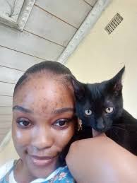 My cat moved in with my daughter. She was supposed to be putting him