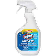 Mixing bleach with an acid such as vinegar creates chlorine gas, a toxic chemical that can be deadly at high levels. Clorox Clean Up 0 Cleaner With Bleachclo01272