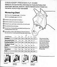 Fly Mask Cashel Quiet Ride Long Nose With Horse Length Ears