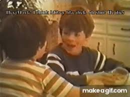 Mickey is a 1982 song recorded by american singer and choreographer toni basil on her debut album word of mouth. Life Cereal Commercial Hey Mikey He Likes It 1970s On Make A Gif