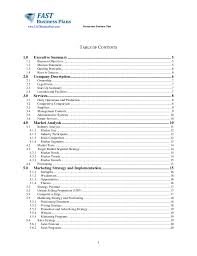 The operational plan details the processes that must be this chapter teaches you in detail how to get in the right mindset, prepare your business plan cover letter, write your title page and table of content. Restaurant Business Plan