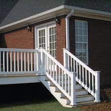 3 foot tall, 4 foot tall, 5 foot tall, 6 foot tall, 7 foot tall, 8′ tall privacy fence, 9′ tall, 10′ tall privacy fence, 12 foot tall privacy fence and even 16 foot tall privacy fence! Fypon Quickrail Premium Stair Rail Kit With Square Spindles At Menards