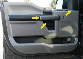 Ok my truck won't unlock with the remote or with the key on any door. 2015 16 17 Ford F150 F250 F350 F450 Door Panel Removal