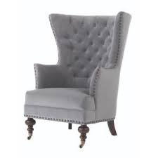 Home Decorators Collection Remmy Velvet Slate Upholstered Arm Chair 9434800240 The Home Depot Upholstered Arm Chair Upholstered Chairs Armchair