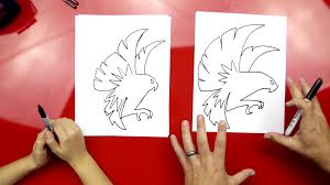 How To Draw A Falcon Art For Kids Hub Start by drawing the eye of your parrot in pencil. how to draw a falcon art for kids hub