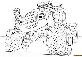 Download printable blaze and aj coloring page. Blaze From Monster Truck Coloring Pages Monster Truck Coloring Pages Coloring Pages For Kids And Adults