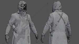 Artstation Chernobyl Liquidator Suit Albin Merle Chernobyl Liquidators Chernobyl Suits