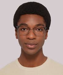 Glasses Direct ™ -Norton BN Rectangle Black Glasses for Men