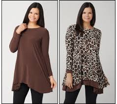 Attitudes By Renee Regular Renees Reversibles Tunic Qvc Com