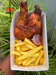 Grilled turkey & chips