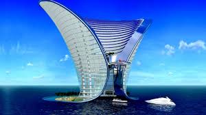 Hotel burj al arab isi uimeste oaspetii inca de la intrare cu sala de primire unde se poate obeserva inaltimea ametitoare a acestuia, vizitatorii pot astfel sa admire culoarul dintre scari pana in varful hotelului. Top 10 Hoteluri Futuriste Mdrl