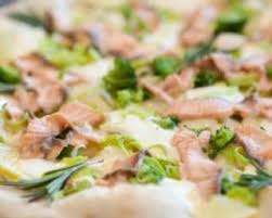 Recette De Pizza Legere Au Saumon Et Brocoli Recette Saumon Et Brocoli Plats Healthy Recette Pizza