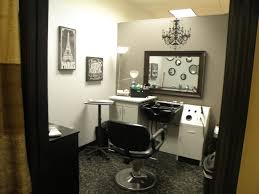 Chair found in a dumpster dive. I Have This Wet Station In Marble Black Home Hair Salons Home Salon Small Salon