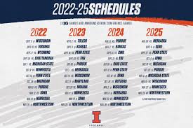 Illinois Football On Twitter Illini Crossover Games 2022 25 2022 Michigan State At Penn State At Michigan 2023 Penn State At Maryland Indiana 2024 At Ohio State At Penn State