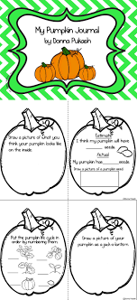 My Pumpkin Journal October Activity October Activities Fall Kindergarten Pumpkin Lessons
