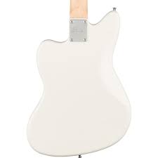 Never been a fender fan but this thing sounds. Squier Mini Jazzmaster Hh Maple White Pickguard Olympic White Russo Music