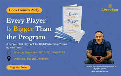 Every Player is Bigger Than The Program - Book Launch Party