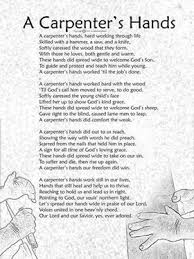 A Carpenters Hands Hands Poem Meaningful Words Carpenter Work