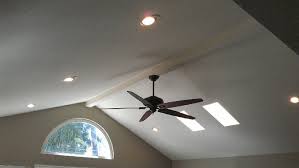 Ceiling Fan Expert At Hansen Wholesale For Sizing Ceiling Fans And Downrods There Are Few In The World Vaulted Ceiling Lighting Ceiling Fan Recessed Lighting