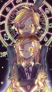 Gravity Falls Dipper Pines And Bill Cipher By Janice Gravity Falls Fan Art Gravity Falls Art Gravity Falls