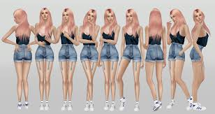 V 1 Here X2f V 2 Here X2f V 3 Here X2f V 4 Here X2f V 5 Here This Was Made With A Female Model So Sims 4 Black Hair Female Models