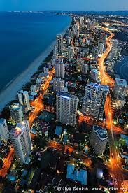 Surfer S Paradise After Sunset Gold Coast Qld Australia Surfers Paradise Gold Coast Australia Places To Travel