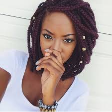 Black And Burgundy Hair Box Braids Thefineststyle Pettywap Thefineststyle Bloomin Blue Rose Short Box Braids Hairstyles Bob Braids Hairstyles Short Box Braids